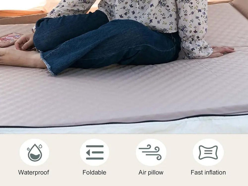 Automatically inflate Camping Sleeping Pad by Loveliving