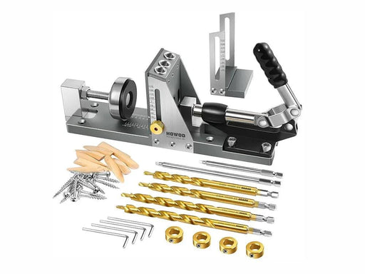 Loveliving Tools & Hardware Professional Pocket Hole Jig Kit Professional Pocket Hole Jig Kit