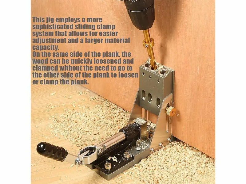 Professional Pocket Hole Jig Kit by Loveliving