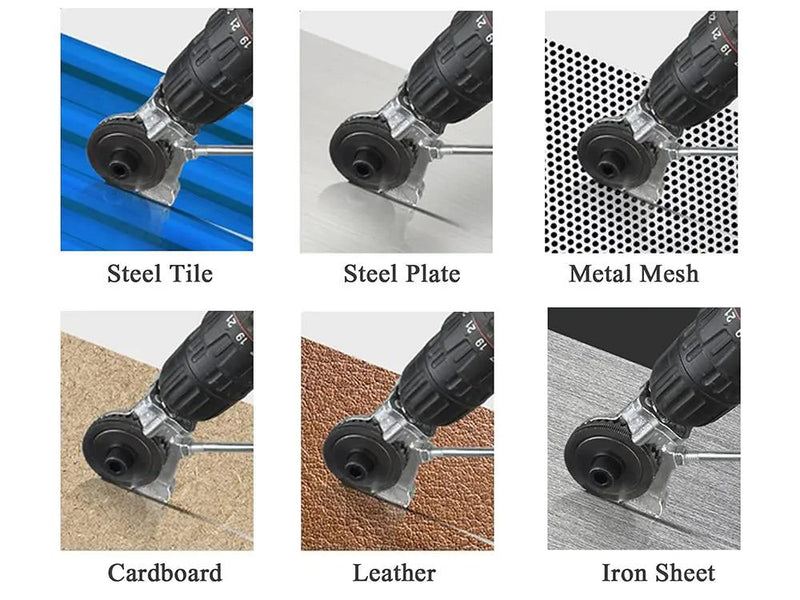 Electric Drill Plate Cutter by Loveliving
