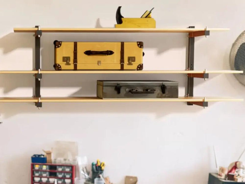 2pcs Wall-Mounted Lumber Storage Rack by Loveliving