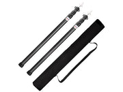 Tent Canopy Support Rods ( Set of 2) by Loveliving