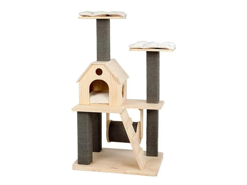 Solid Wood Cat Tree by Loveliving