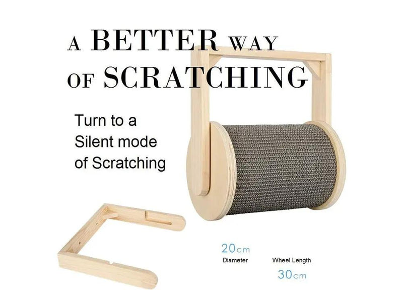 Solid Wood Cat Tree by Loveliving