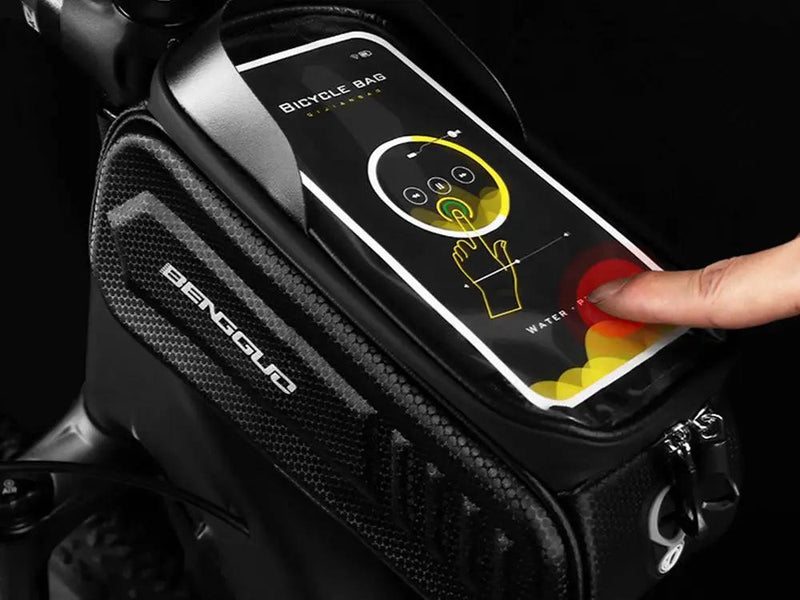 Bike Hard Frame Front Top Tube Bag by Loveliving