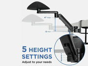 Adjustable Arm Rest for Desk by Loveliving