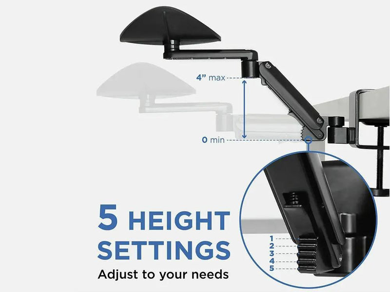 Adjustable Arm Rest for Desk by Loveliving