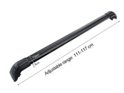 Universal Heavy Duty Car Roof Bars ( 111-117 cm ) by Loveliving