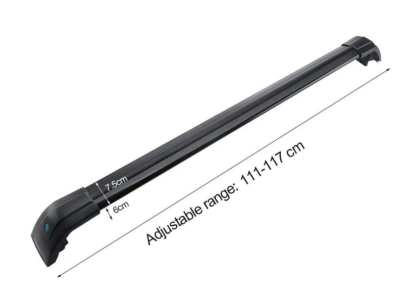 Universal Heavy Duty Car Roof Bars ( 111-117 cm ) by Loveliving