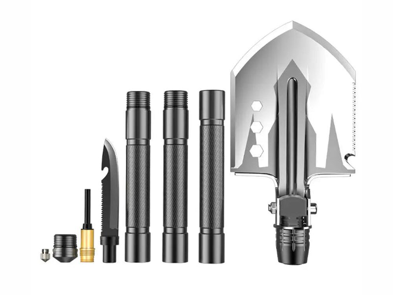 Folding Multifunction Survival Shovel by Loveliving