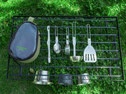 Outdoor Kitchenware Set with Storage Bag by Loveliving