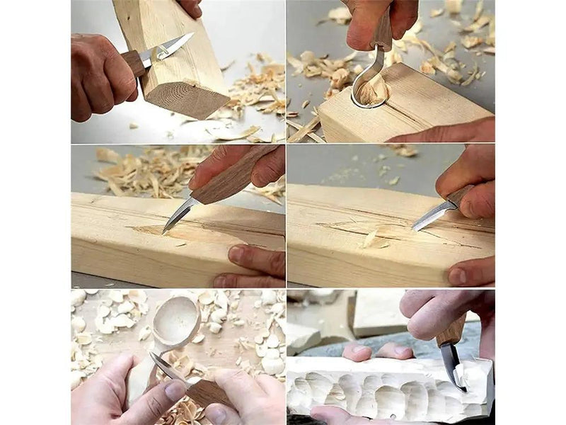 7pcs Wood Carving Kit by Loveliving