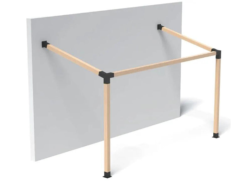 15°Slanted Wall Mount Pergola 3-way Bracket Kit by Loveliving