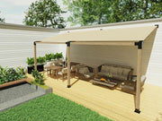 15°Slanted Wall Mount Pergola Bracket Kit by Loveliving