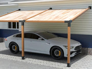 15°Slanted Wall Mount Pergola Bracket Kit by Loveliving