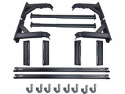Universal Heavy Duty Truck Bed Rack - Adjustable Height UTE Truck Ladder Rack by Loveliving
