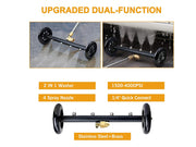 2-in-1 Undercarriage Pressure Washer Water Broom by Loveliving
