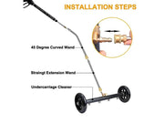 2-in-1 Undercarriage Pressure Washer Water Broom by Loveliving