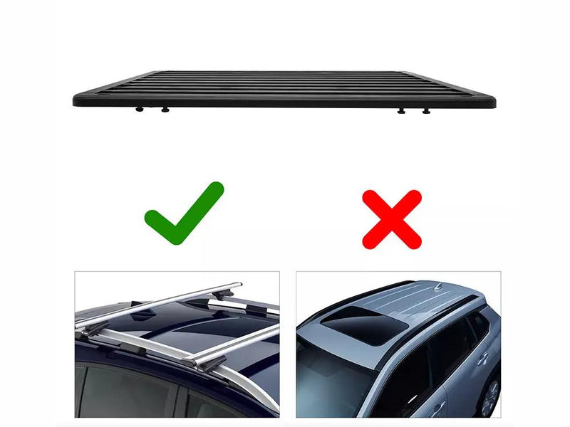 Car Roof Rack Platform 140 × 100cm by Loveliving