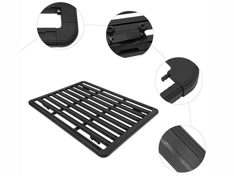 Car Roof Rack Platform 160 cm by 120 cm Aluminum Flat Tray