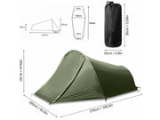 Ultralight 2-Person Camping Tent by Loveliving