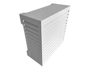 2mm Thickness Aluminum Heat Pump Cover- White -Medium by Loveliving