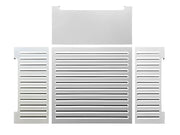 2mm Thickness Aluminum Heat Pump Cover- White -Medium by Loveliving