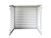 2mm Thickness Aluminum Heat Pump Cover- White -Medium by Loveliving