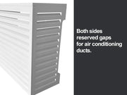 2mm Thickness Aluminum Heat Pump Cover- White -Medium by Loveliving