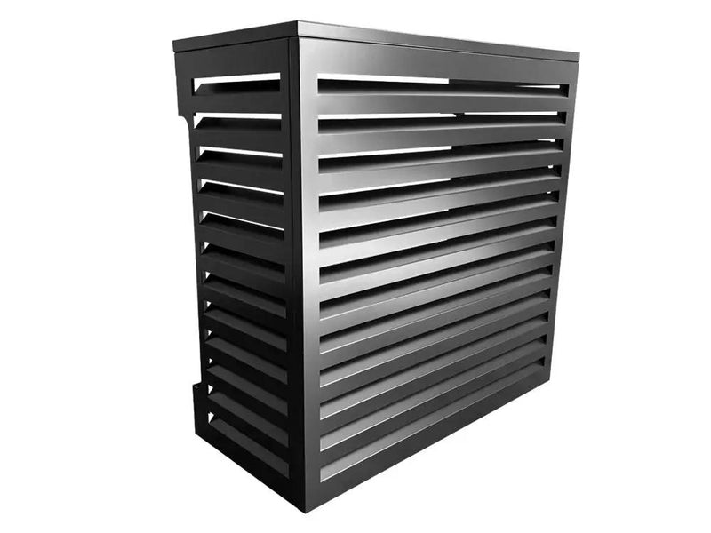 2mm Thickness Aluminum Heat Pump Cover- Black -Medium by Loveliving