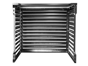 2mm Thickness Aluminum Heat Pump Cover- Black -Medium by Loveliving