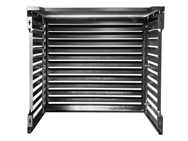 2mm Thickness Aluminum Heat Pump Cover- Black -Medium by Loveliving