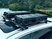 All- Aluminium Roof Rack Cross Bars For Vehicles with flush-mounted side rails by Loveliving