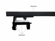 All- Aluminium Roof Rack Cross Bars For Vehicles with flush-mounted side rails by Loveliving