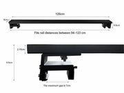 All- Aluminium Roof Rack Cross Bars For Vehicles with flush-mounted side rails by Loveliving