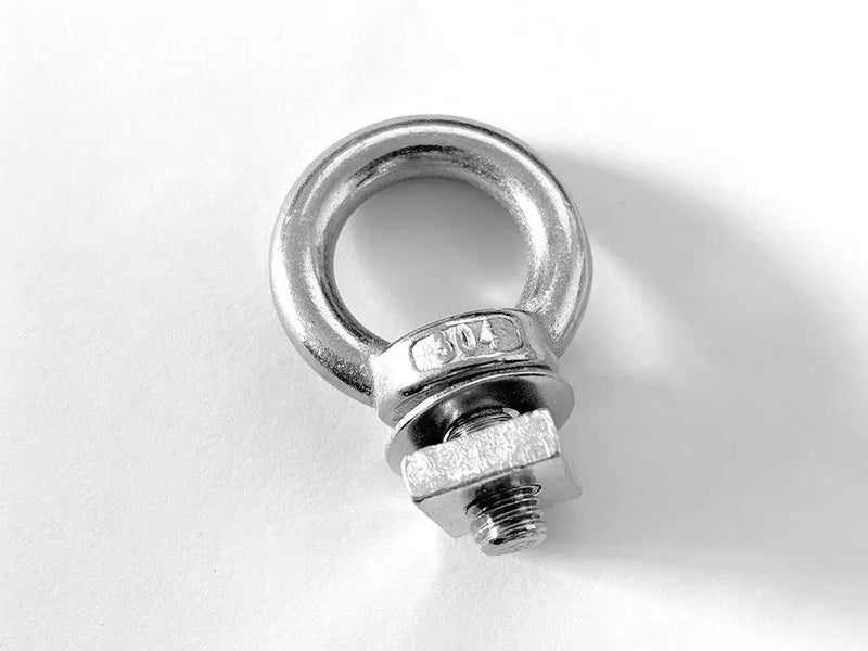 4 x 304 Stainless Steel Roof Rack M8 Eye Bolt-Silver by Loveliving