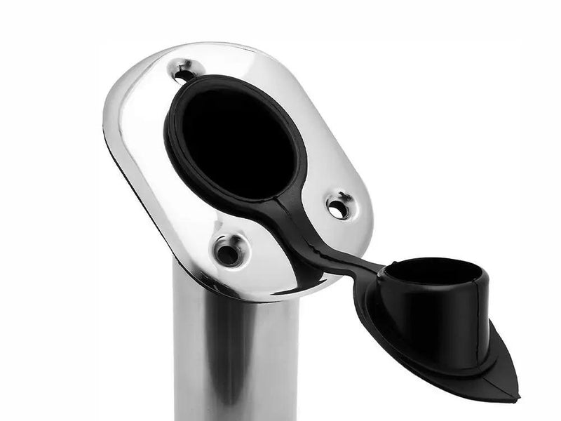 Stainless Steel 30 Degree Flush Mount Fishing Rod Holder by Loveliving