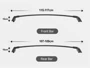 Roof Rack Cross Bars for Toyota RAV4 2019-2025 by Loveliving