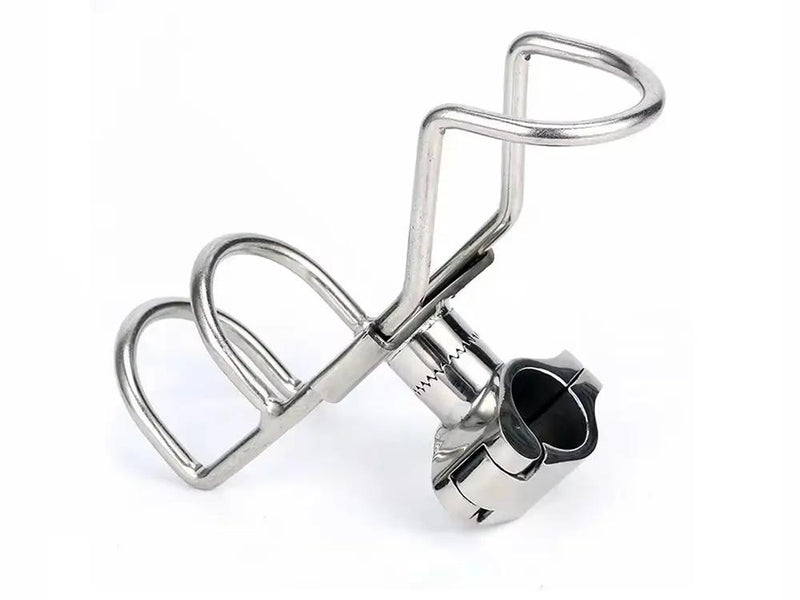 316 Stainless Steel Rail Mount Fishing Rod Holder by Loveliving