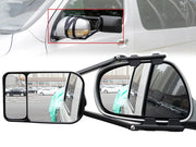 2PCS Adjustable Blind Spot Rear View Mirrors by Loveliving