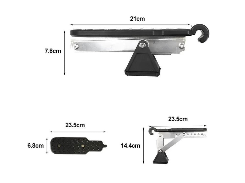 Adjustable Aluminum Alloy Car Door Step by Loveliving