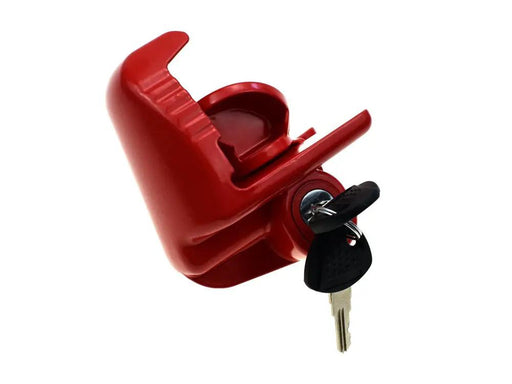 Universal Trailer Hitch Coupler Lock - Red by Loveliving