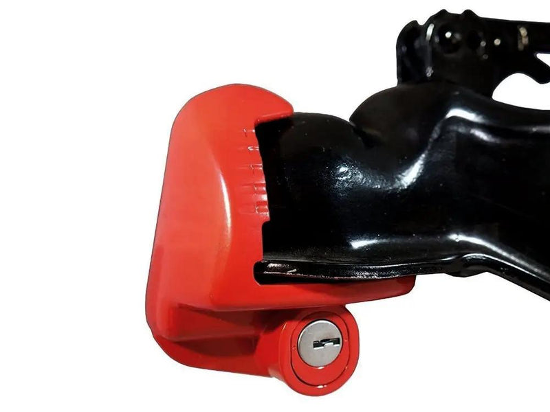 Universal Trailer Hitch Coupler Lock - Red by Loveliving