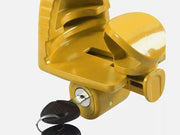 Universal Trailer Hitch Coupler Lock - Yellow by Loveliving