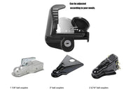 Universal Trailer Hitch Coupler Lock - Black by Loveliving