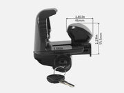 Universal Trailer Hitch Coupler Lock - Black by Loveliving