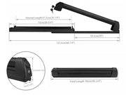 Snowboard Ski Top Roof Rack Carrier-Black by Loveliving