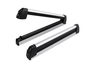 Snowboard Ski Top Roof Rack Carrier-Silver by Loveliving