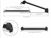 Snowboard Ski Top Roof Rack Carrier-Silver by Loveliving