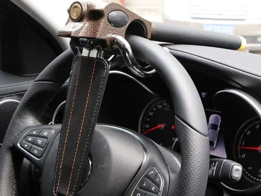 Steering wheel lock- Black & Gold by Loveliving